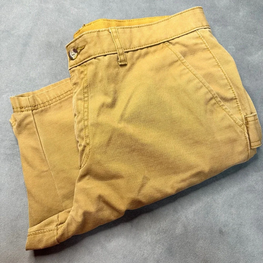 Brahma Cargo Shorts Mens 36 Brown Ripstop Trailblazer Utility Excellent